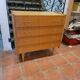 Commode vintage en chêne des années 60