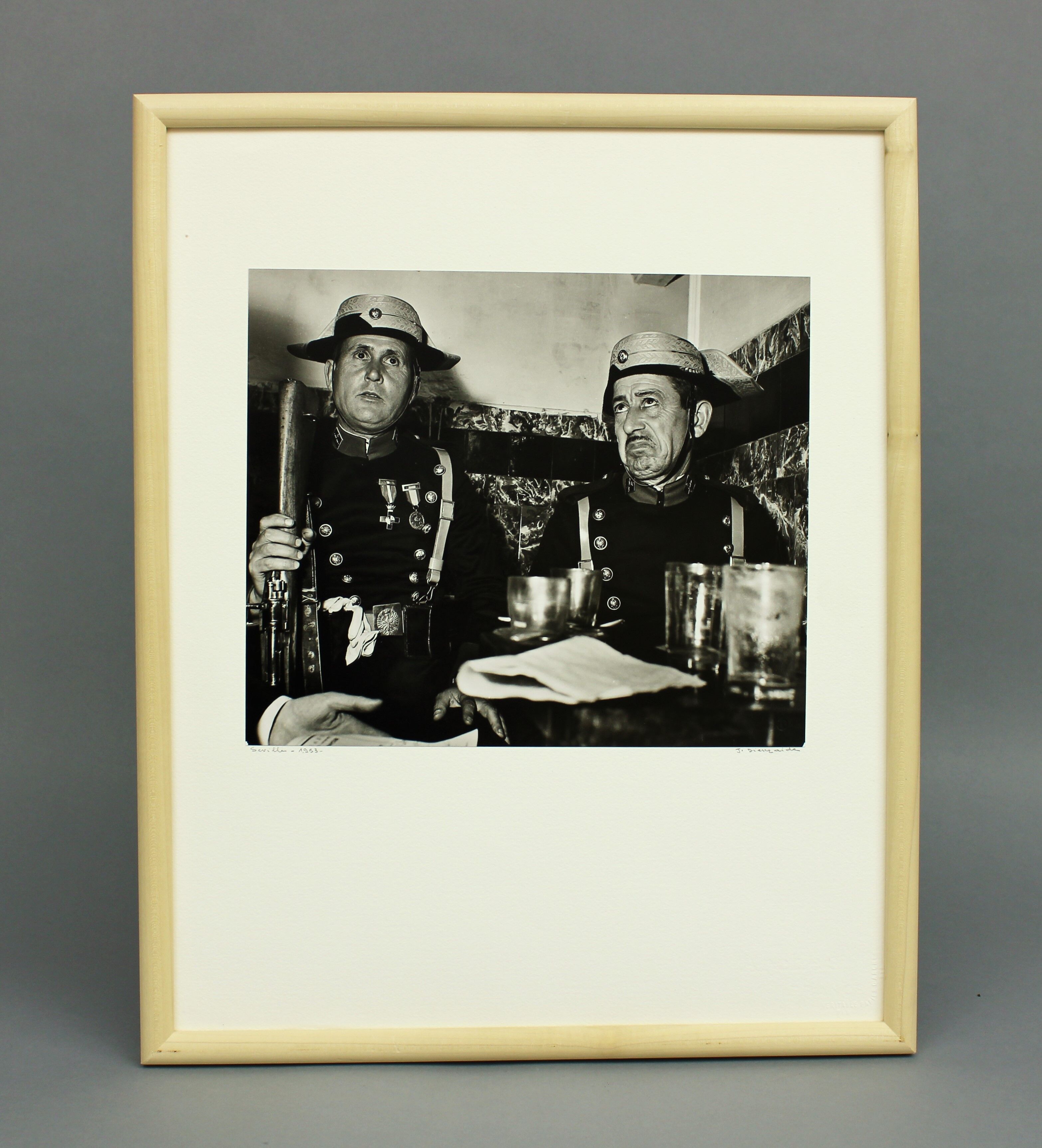 Gelatin silver print Seville 1953 by Jean Dieuzaide 1953