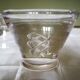 Set of two crystal glasses (digestive aperitif vodka) engraved under foot made in tudor sulphure