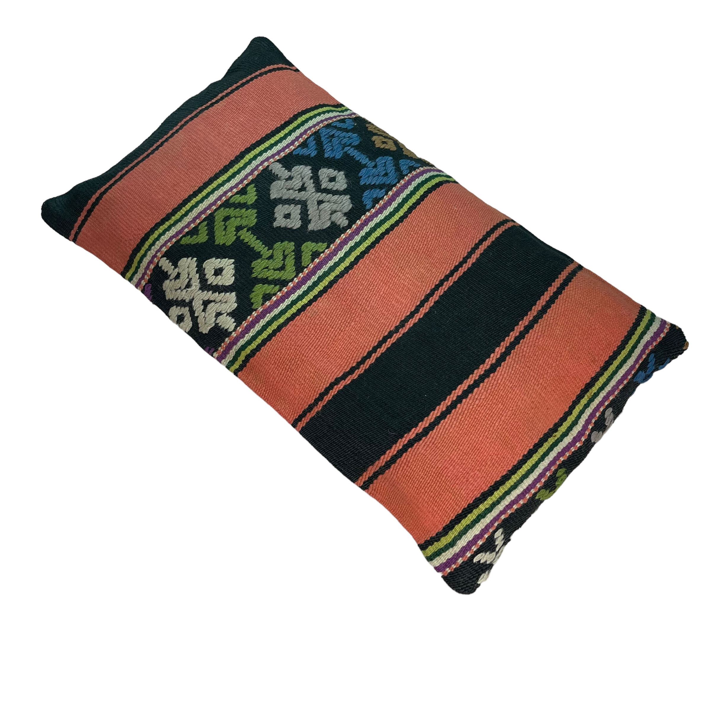 Vintage turkish handmade cushion cover , 30 x 50 cm