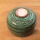 Bowl in ceramic 60s green color "primavera"