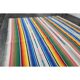 Tapis vintage turc Oushak fait à la main en laine et coton, années 1970
