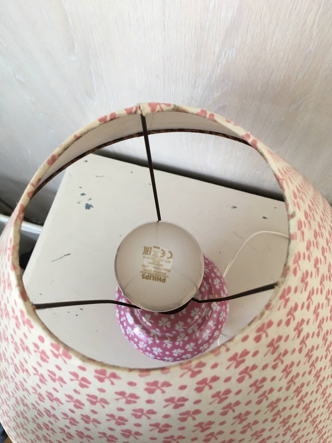 Lampe de chevet en céramique