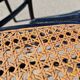 Set of 2 cane bistro chairs