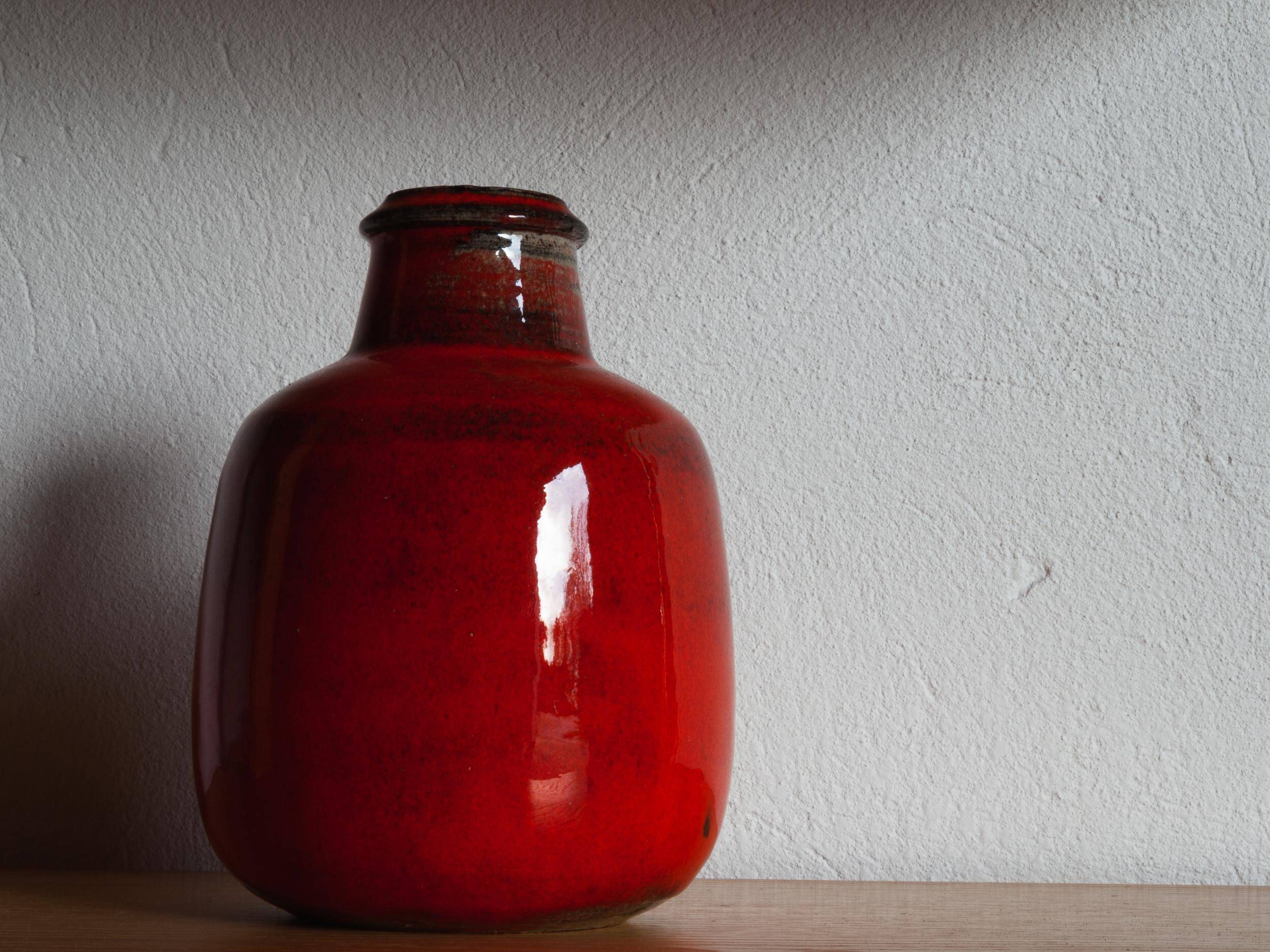 Danish ceramic vase by Niels Kähler for Hak, 1960s