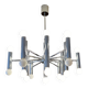 Lampe suspendue Sciolari de l'ère spatiale