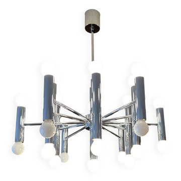 Lampe suspendue Sciolari de l'ère spatiale