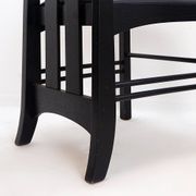 Pair of high-back chairs 'Ingram' by Charles Rennie Mackintosh for Cassina, 1980s