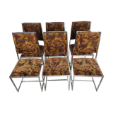 Vintage chairs floral fabric