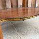 Antique Louis XV gueridon – pink marble and gilded brass – late 19th century