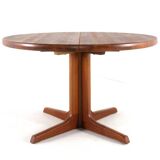 Extendable dining table Gudme 2x 'Slumstrup' - Danish design in teak