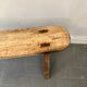 Old raw wood bench 200 cm