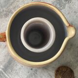 Sandstone pitcher with ice compartment