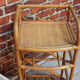 Wicker laundry bin