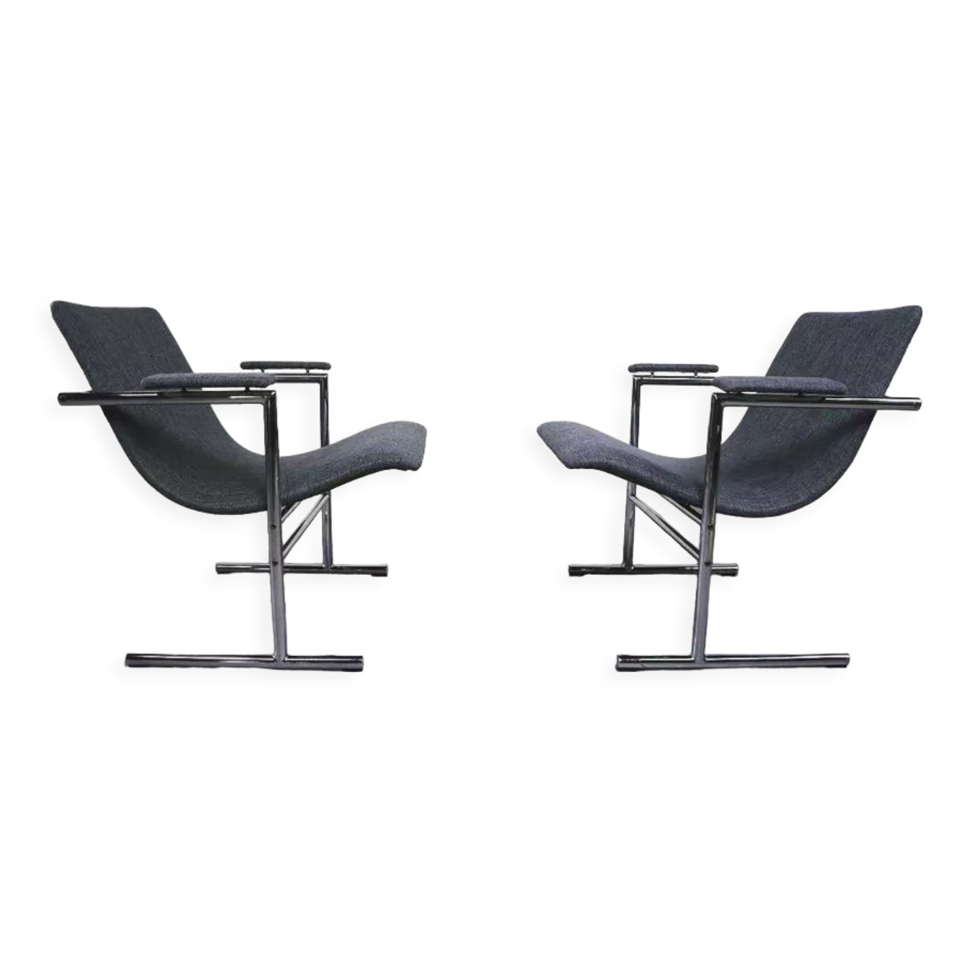 Pair of "Oslo" armchairs by Rudi Verelst for Novalux Belgium, 1965