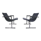 Pair of "Oslo" armchairs by Rudi Verelst for Novalux Belgium, 1965