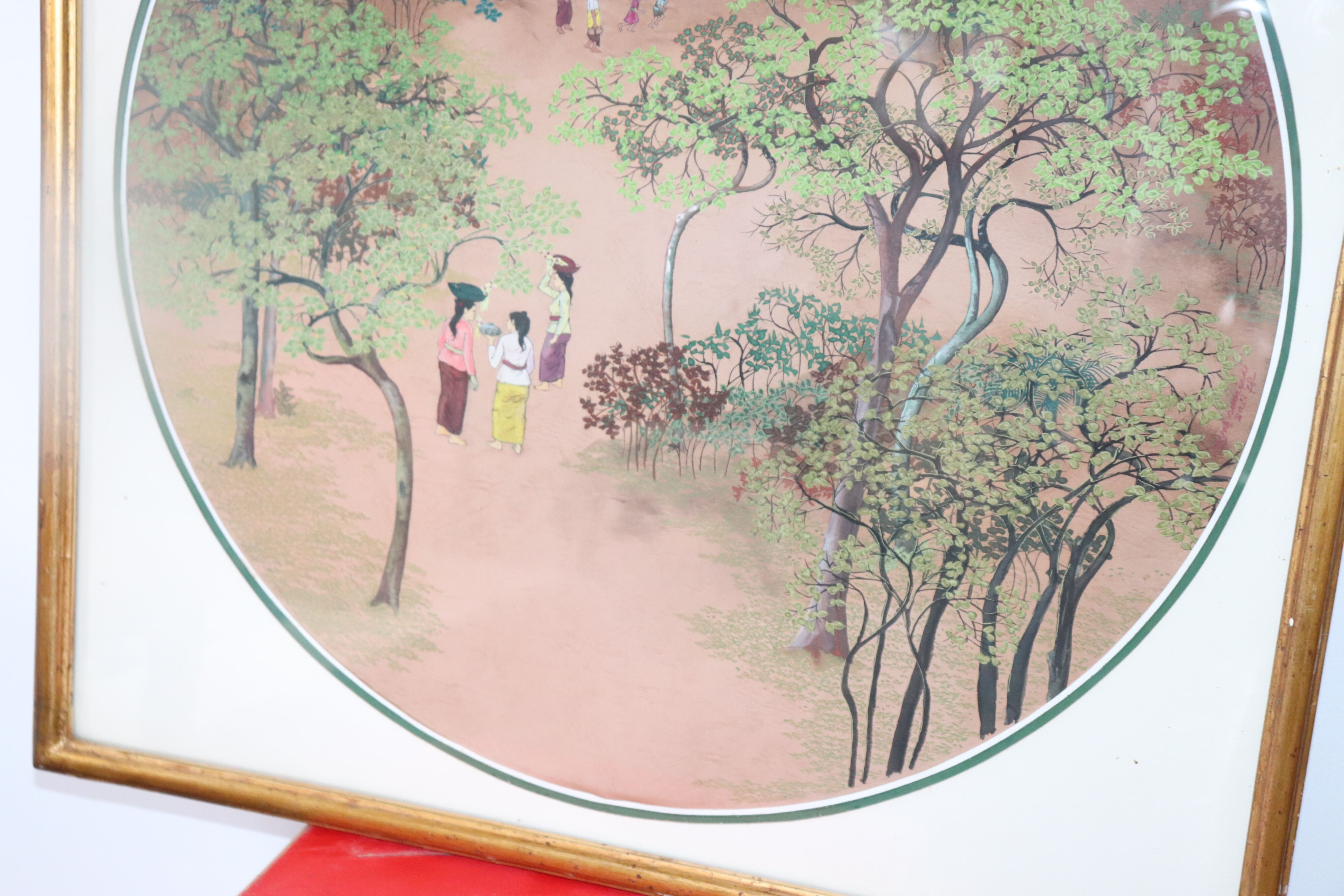 Painting asian décor