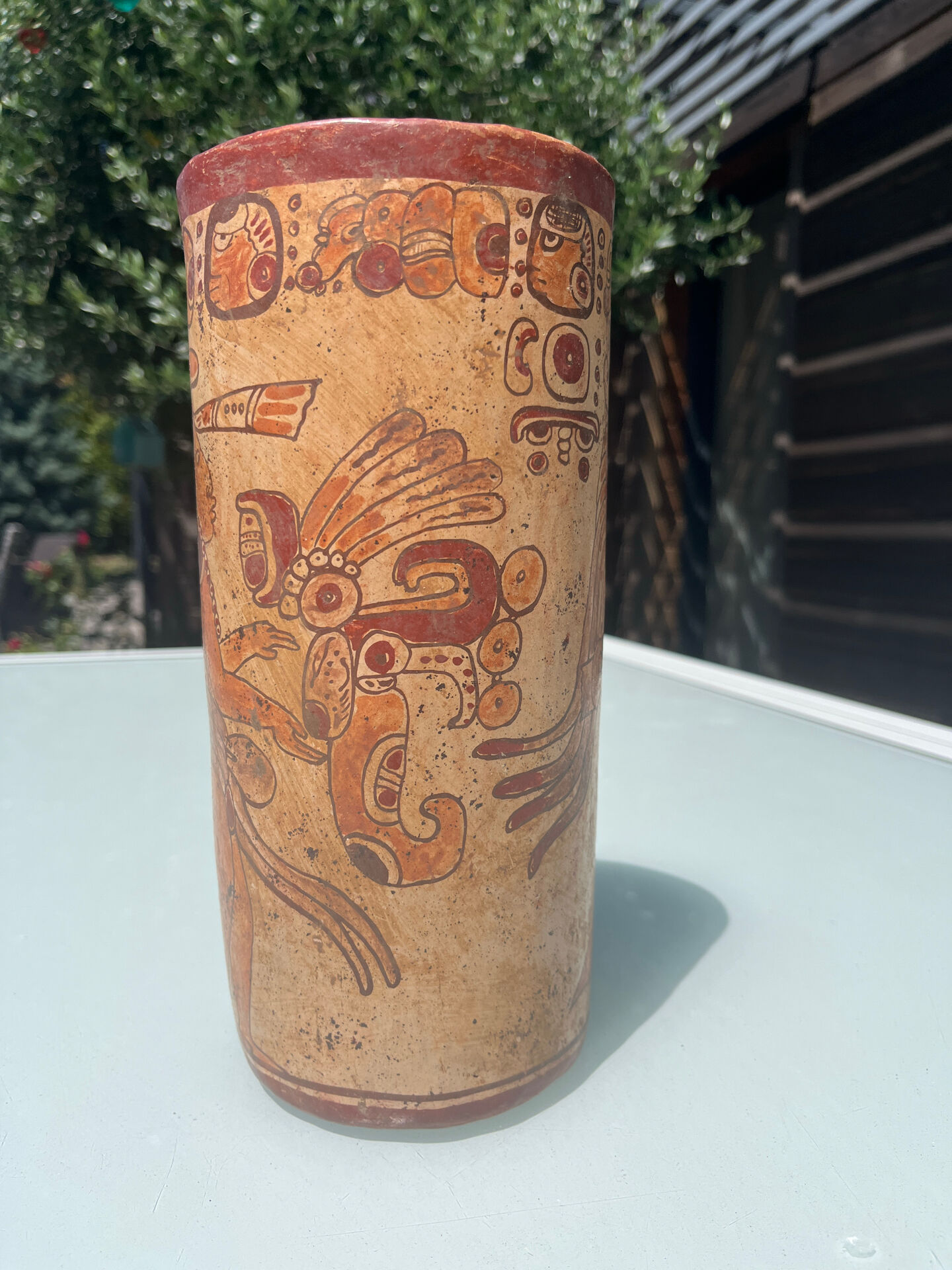 Vase Maya / Aztèque