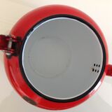 Enamelled red teapot 50/60