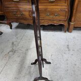 Folding mahogany cake stand