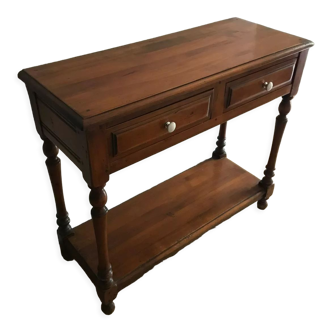 Solid wood entrance console
