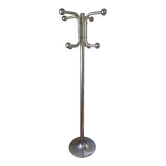 Porte manteau vintage metal chrome style space age 70