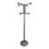 Vintage chrome metal coat rack space age 70s