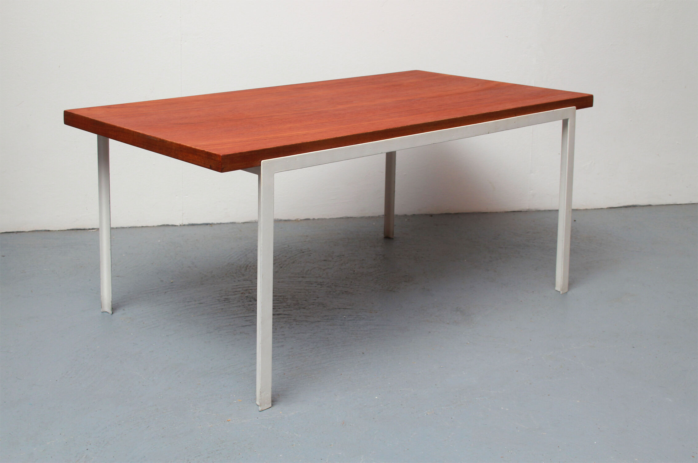 1960s coffeetable in teak and metal