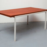 1960s coffeetable in teak and metal