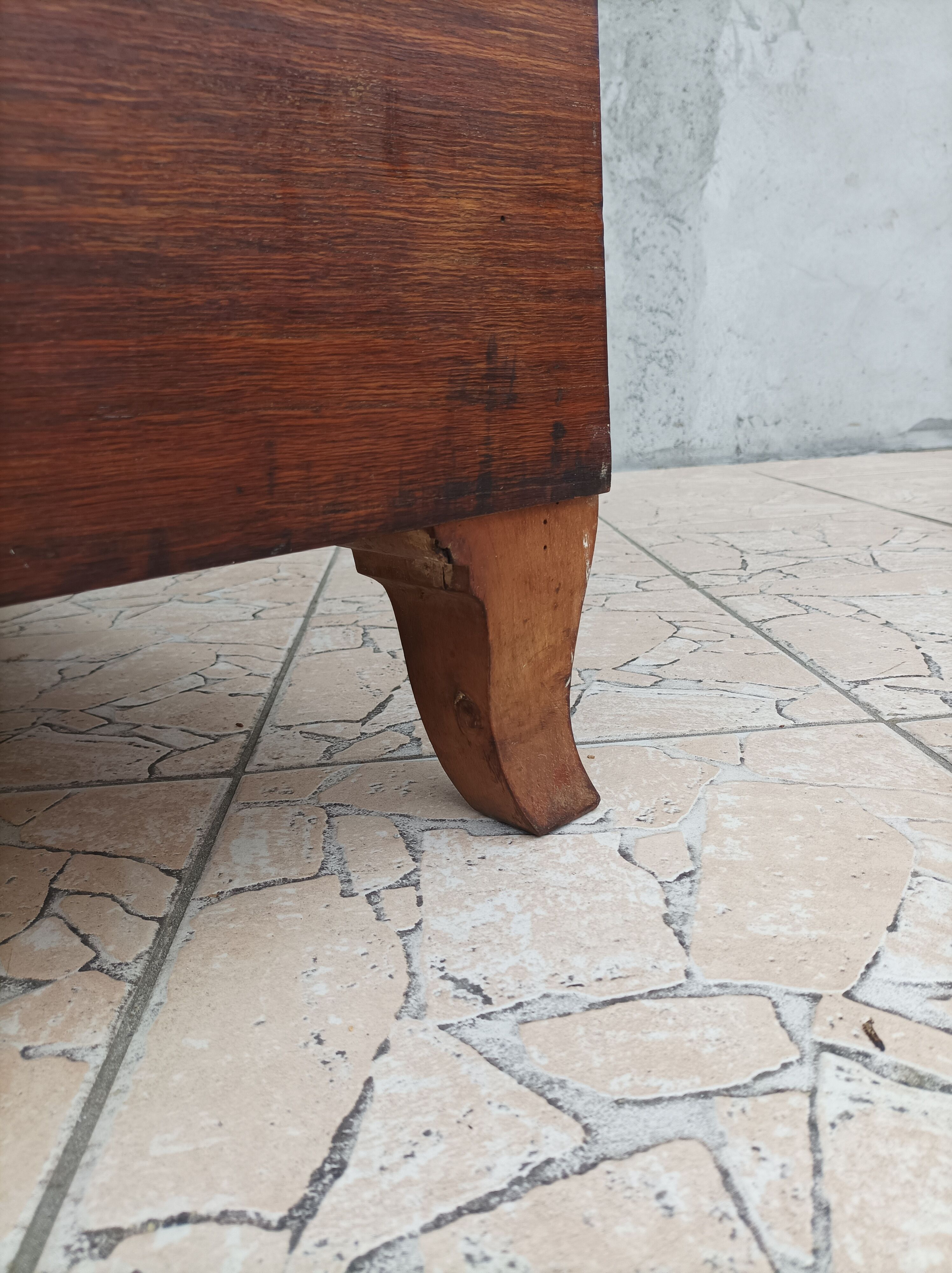 Vintage oak cabinet Querena Francesco Torino
