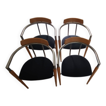 Chaises vintage Effezeta 80'S