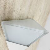 Set of 2 Limburg Glashütte glass wall lamps sconce , 1970s