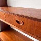 Panto Scandinavian Modular Bookcase, 1960’s Norway, Mid Century Teak