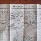 Old map of La Celle-St Cloud SE - 1/5000 (1971-1972)