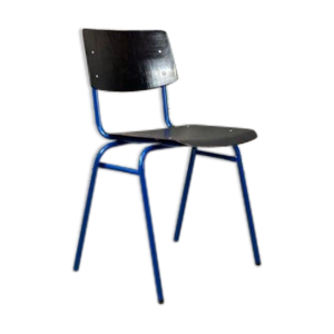 Chaise marko indus bleue