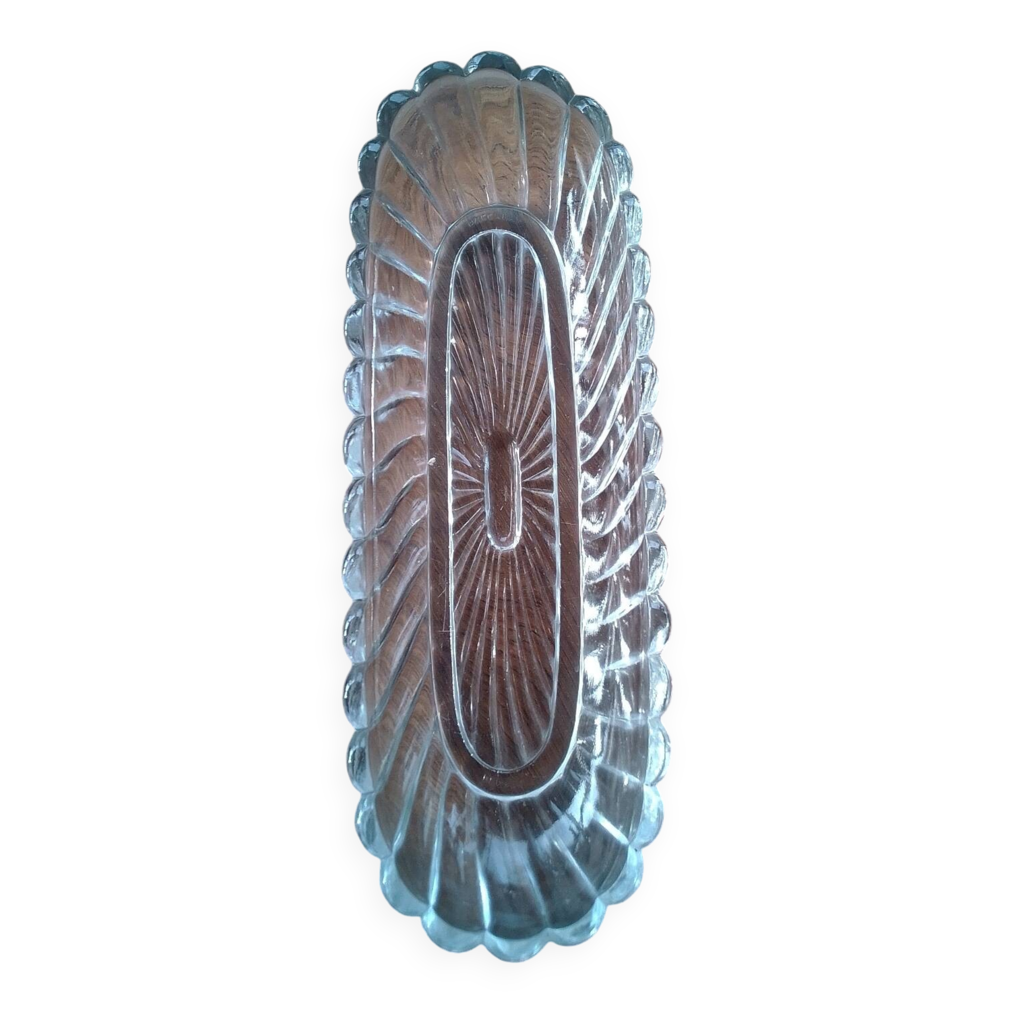 Baccarat crystal soap dish