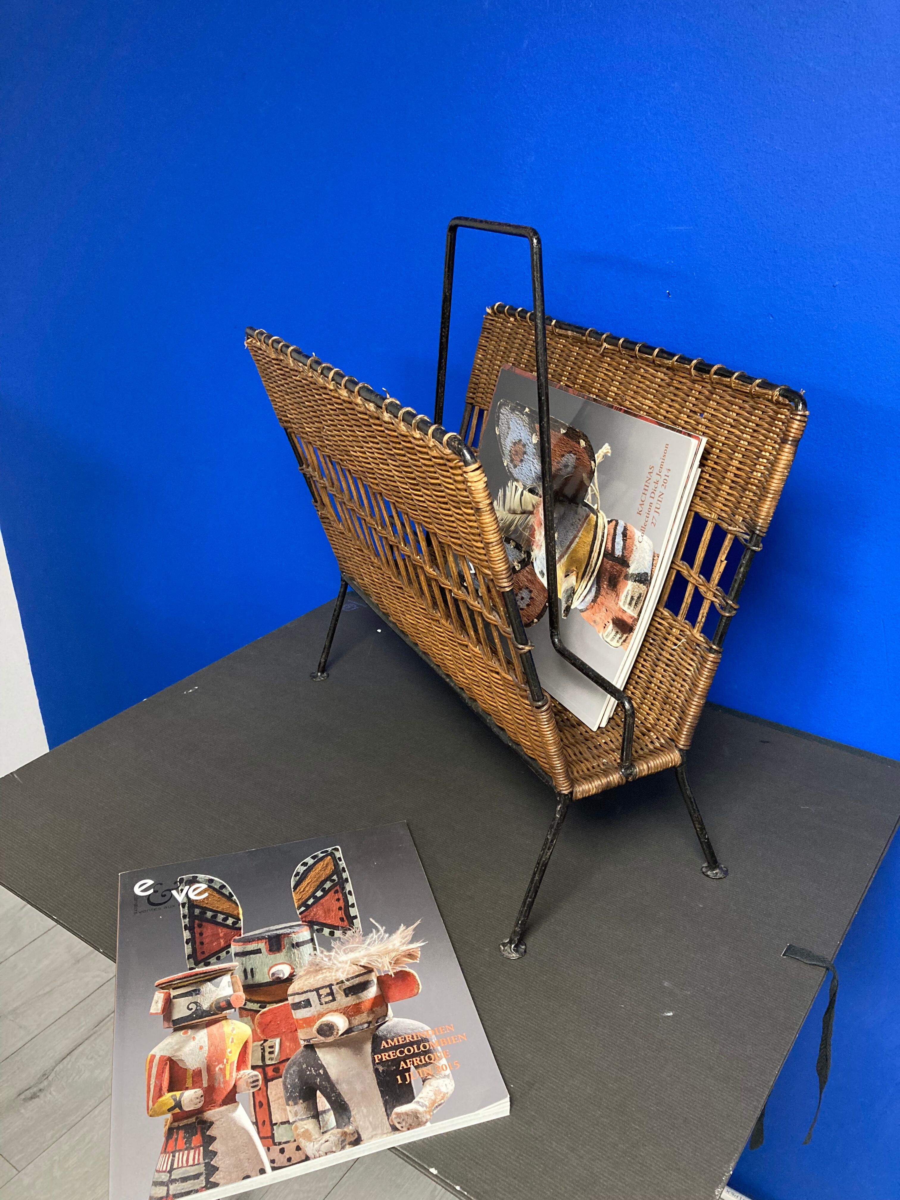 Vintage magazine door