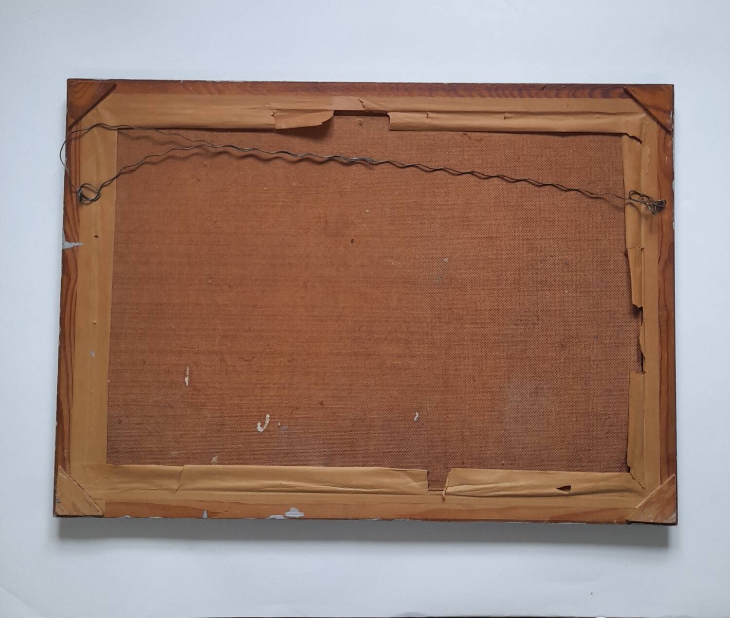 Expressionist painting boats by Bent Kokkenberg