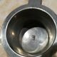 Baby Whiskey double jigger in pewter