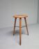 High Beech Stool, Denmark, 1960s