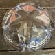 Vintage DAUM Crystal Petal Shaped Ashtray Pocket Video #D8