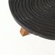 Artisan Solid Oak Round Tripod Coffee Table 1960s