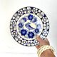 Assiette murale en faience Poland Fajans