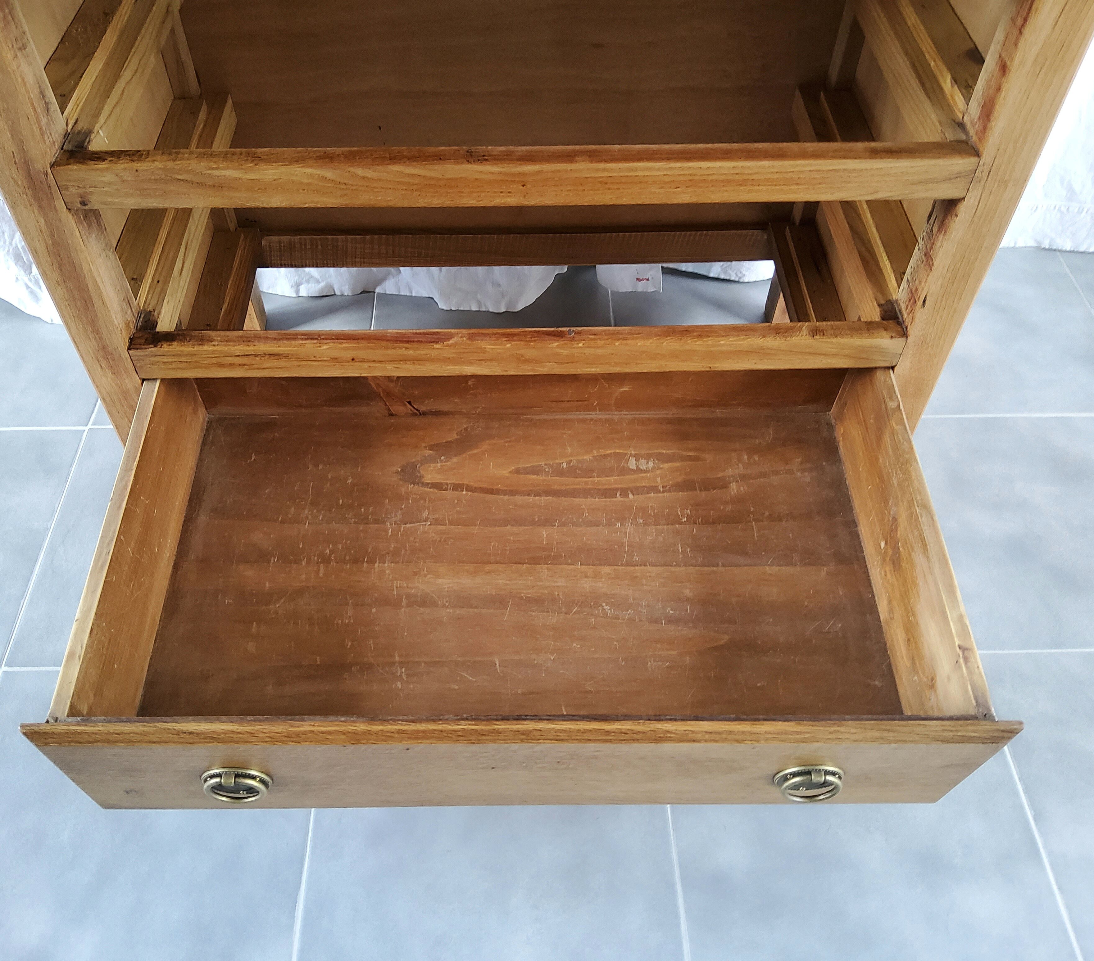 Chest of drawer compass feet