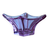 Empty pocket cup in murano purple glass