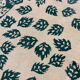 Antique indian carpet hand made green cream wool area 120x205cm