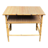 Tiki bamboo table, 1960s