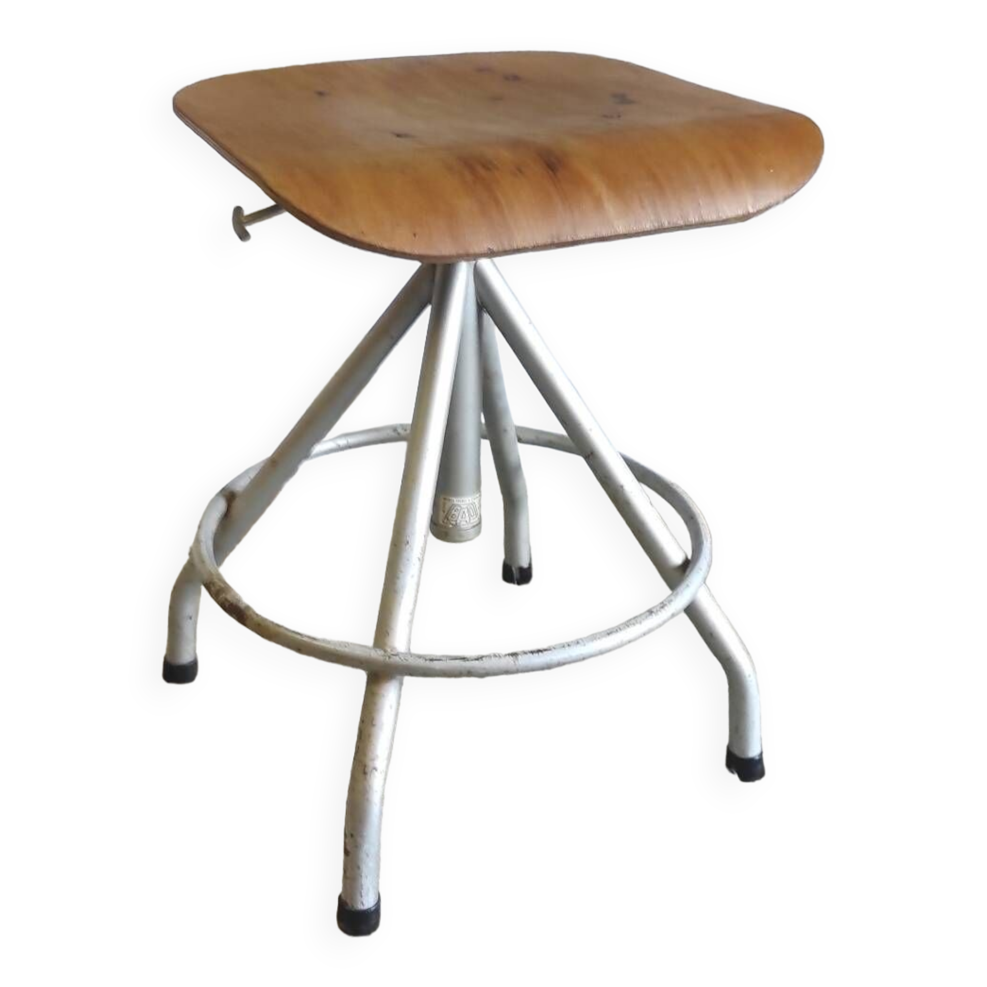 Vintage workshop stool - 50s/60s