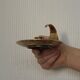 Pair of Swedish mid-century candlestick holders by Skutuna
