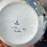 Porcelain vase lladro model jarron magno gallos